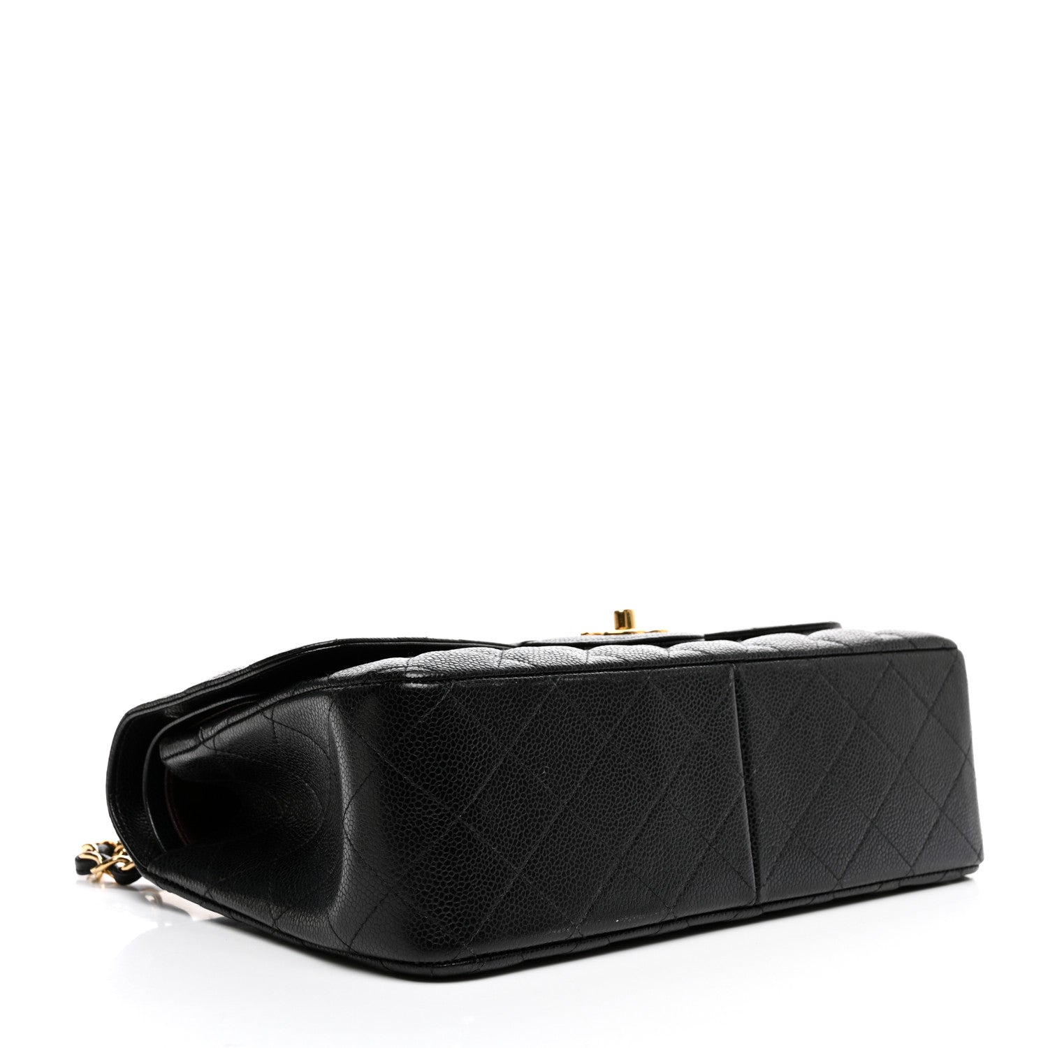 Chanel Caviar Quilted Jumbo Double Flap Black 4 of 10