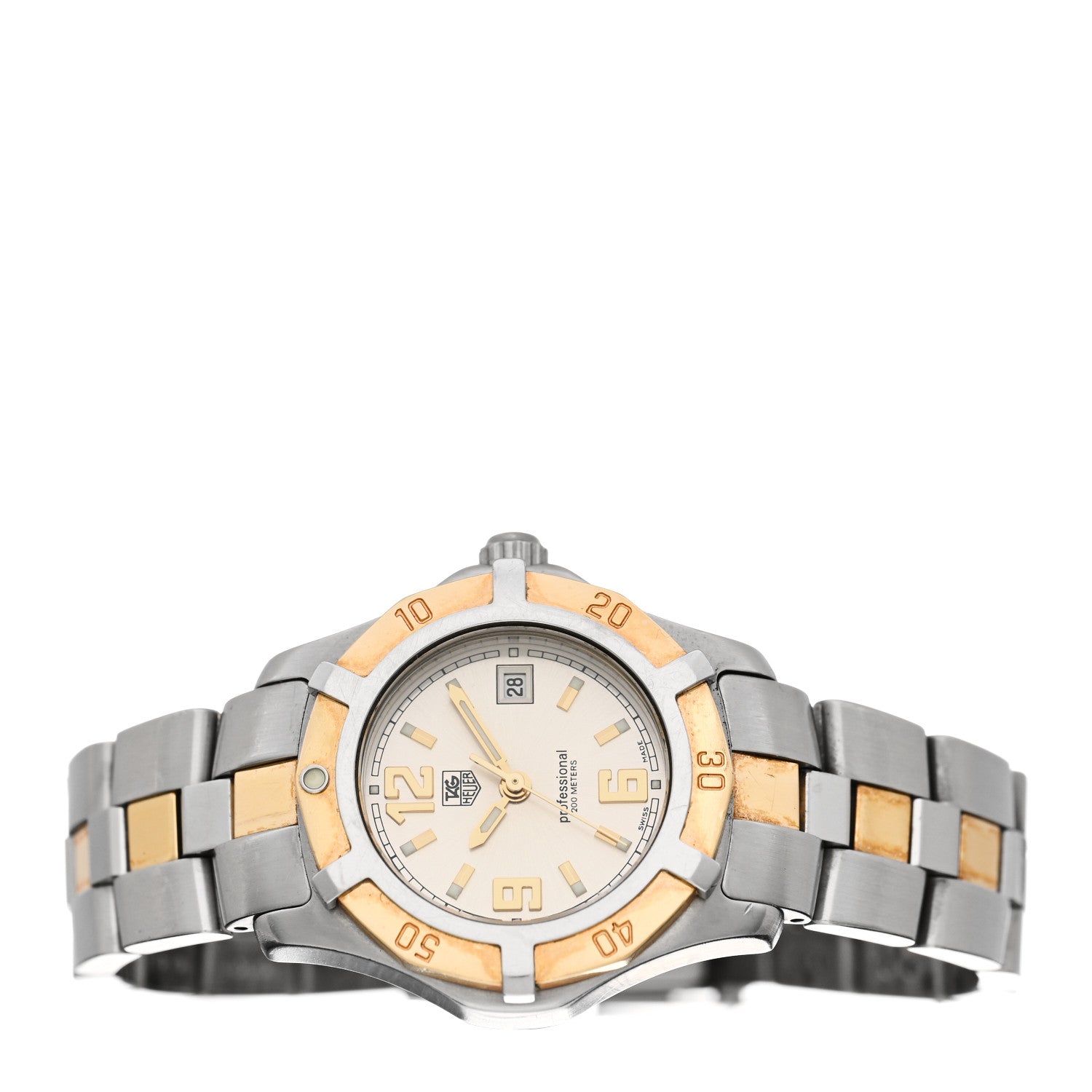 Tag Heuer Stainless Steel 28mm Professional 200M Quartz Watch Silver WN1353 2 of 4