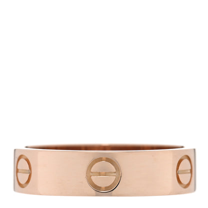 Cartier 18K Pink Gold 5.5mm LOVE Ring 62 10 3 of 4