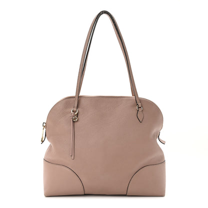 Gucci Pebbled Calfskin Medium Bree Shoulder Bag Pink 1 of 18