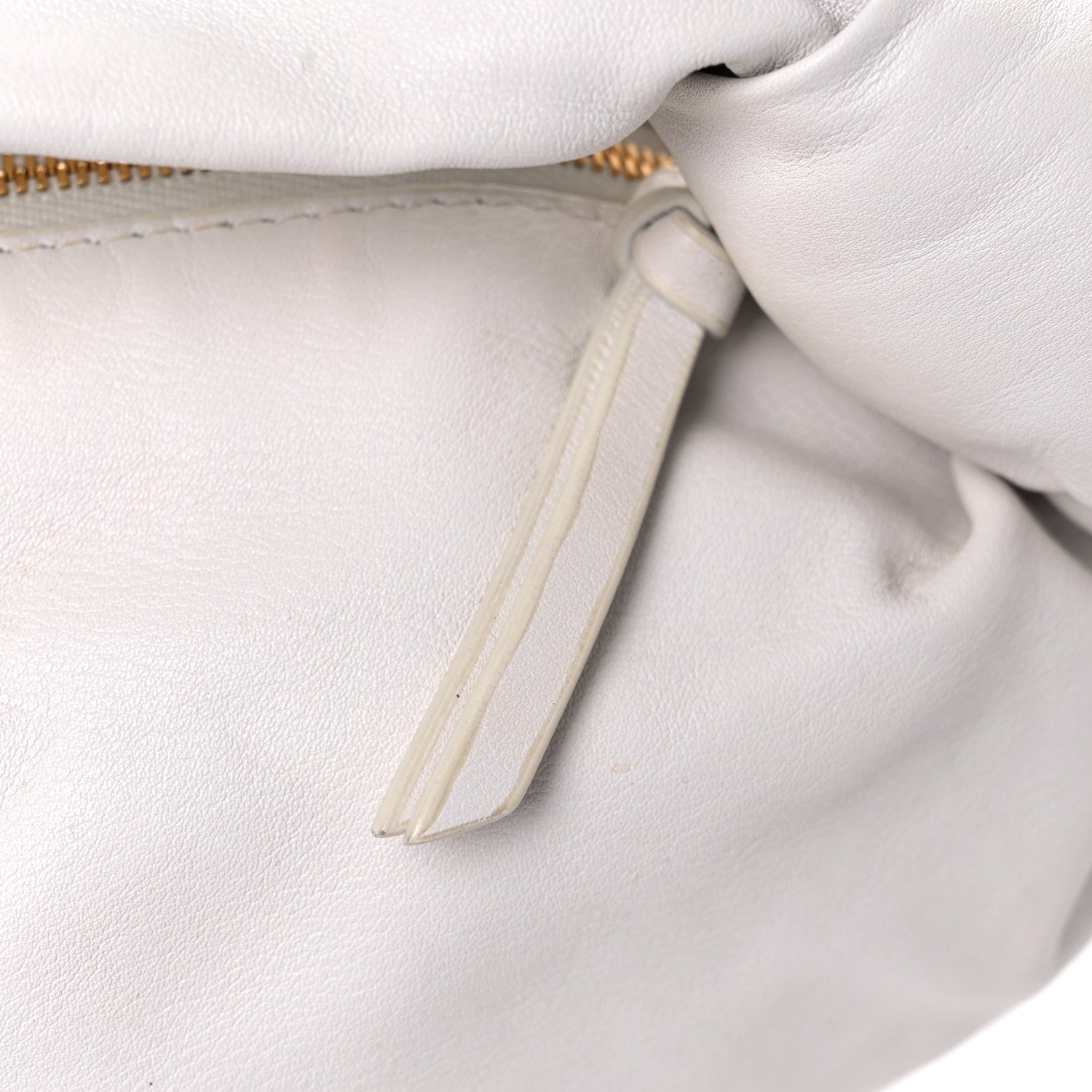 Bottega Veneta Calfskin Mini Double Knot Bag White 16 of 18
