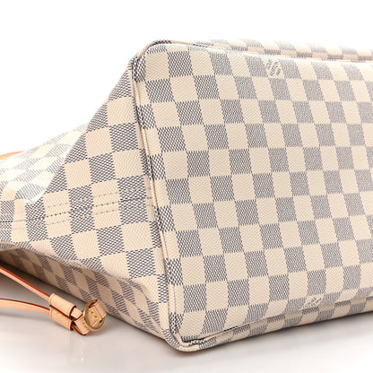 Louis Vuitton Damier Azur Neo Neverfull GM Rose Ballerine 9 of 11