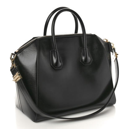 Givenchy Shiny Lord Calfskin Medium Antigona Black 2 of 8