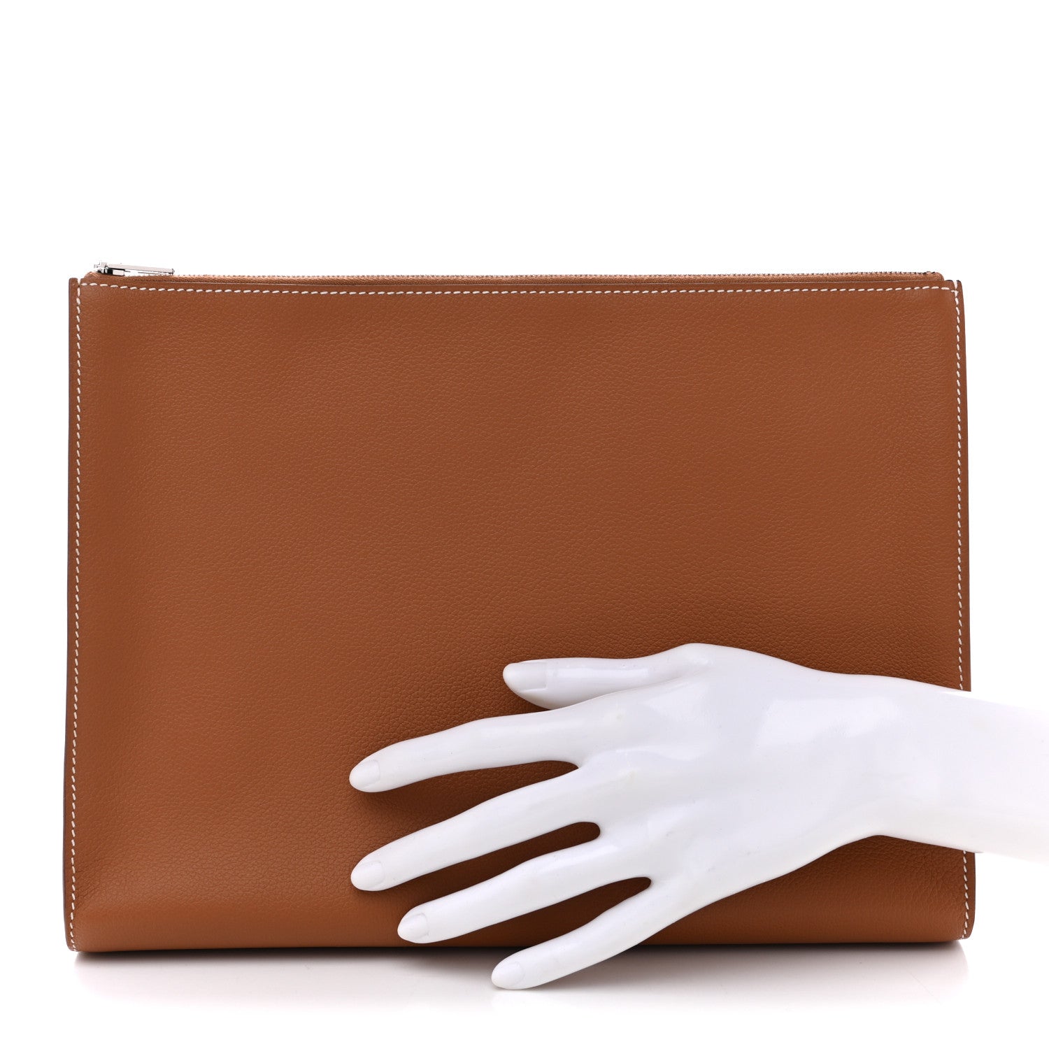 Hermes Evercolor Zipengo GM Toiletry Pouch Gold 1881697 – FASHIONPHILE