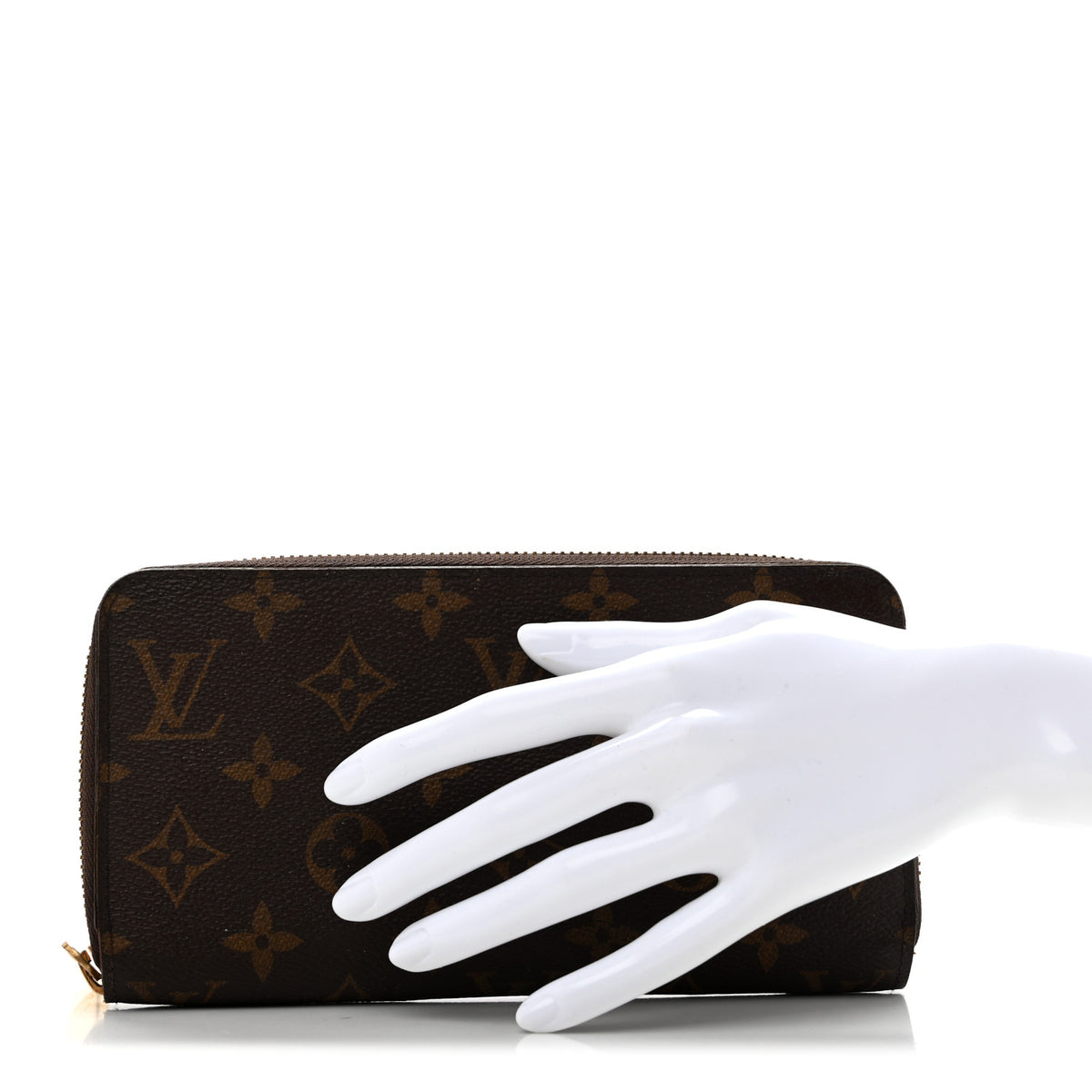 Monogram Zippy Wallet Coquelicot