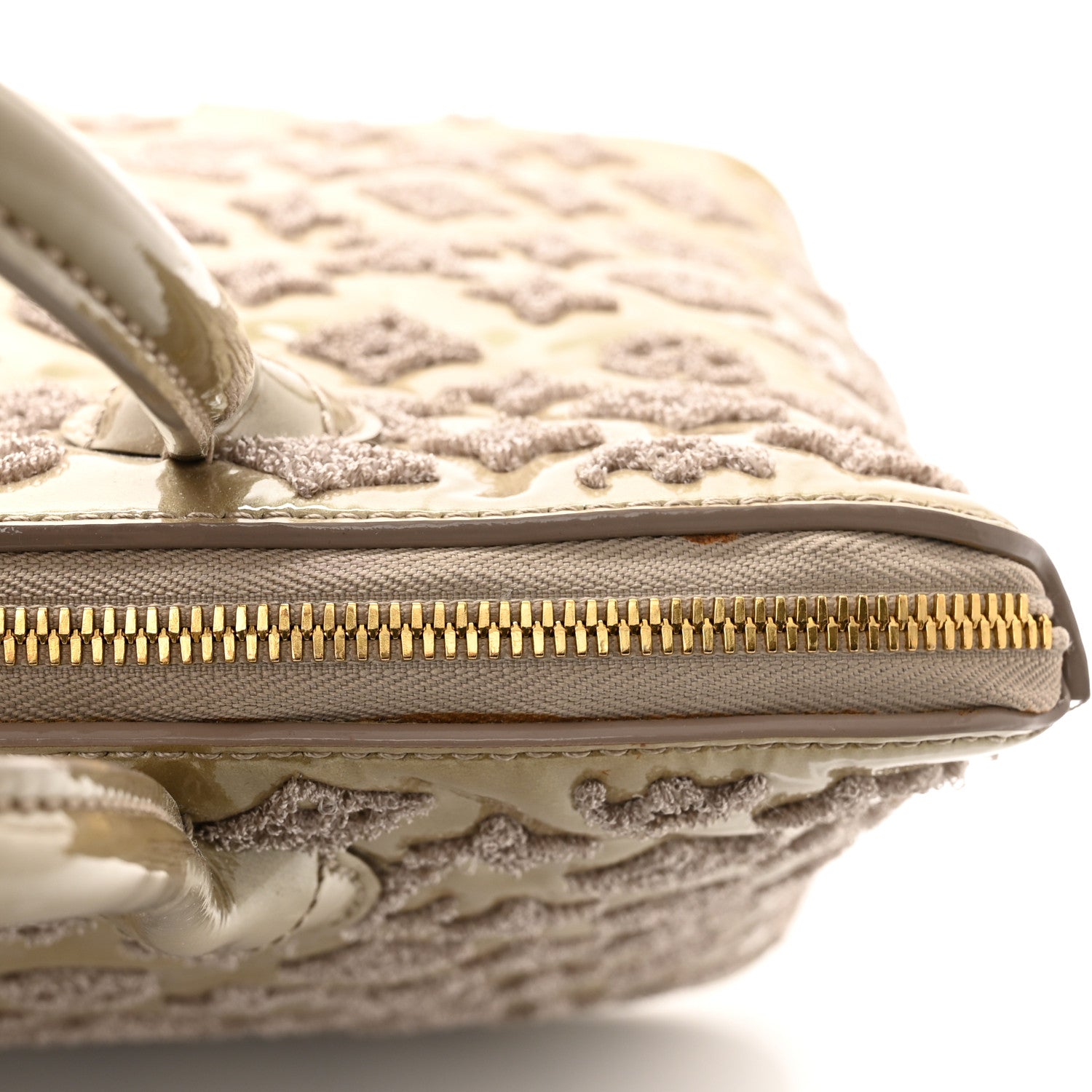 Louis Vuitton Patent Lambskin Fascination Lockit Gris 12 of 12
