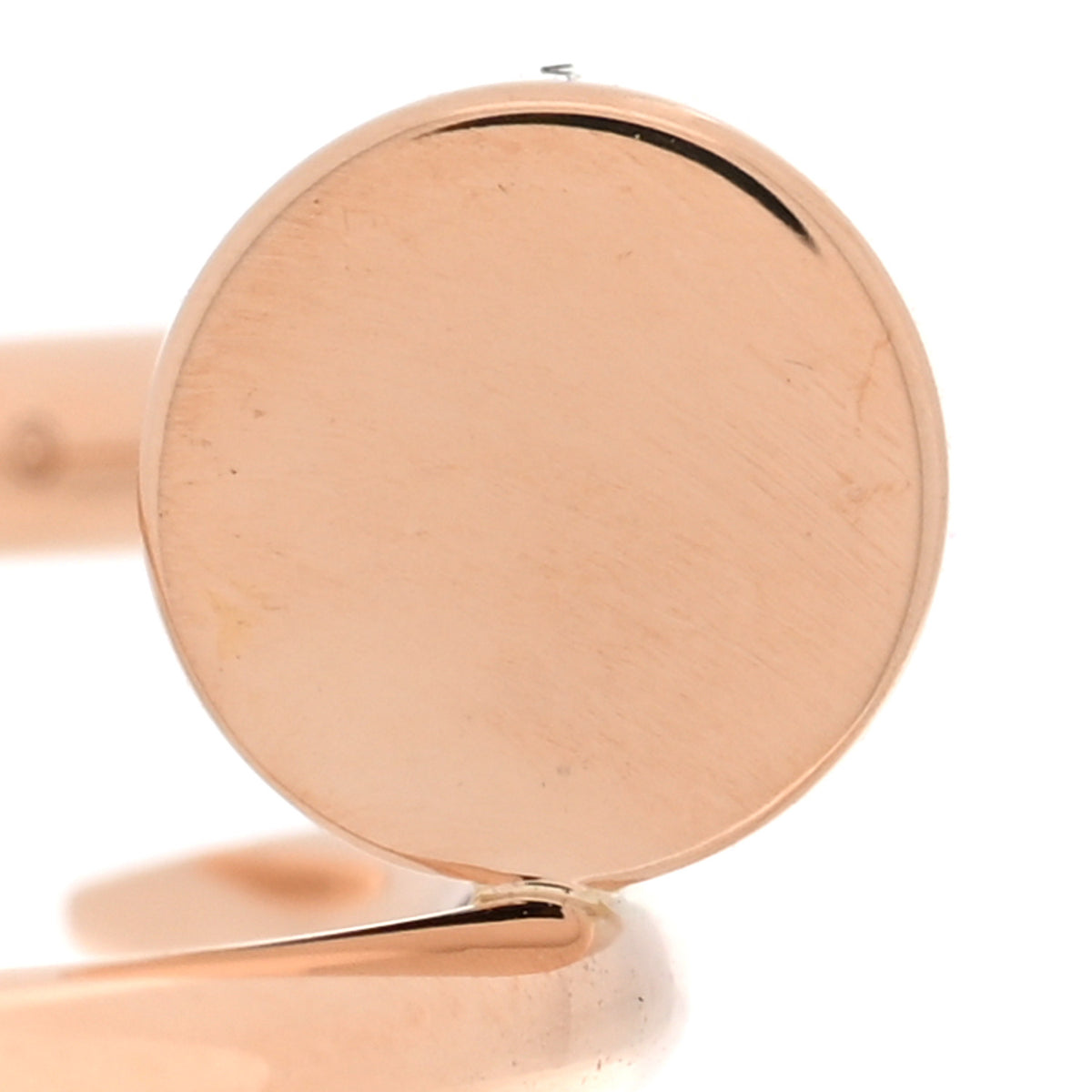 Cartier 18K Pink Gold Small Juste Un Clou Ring 46 3.75 5 of 5