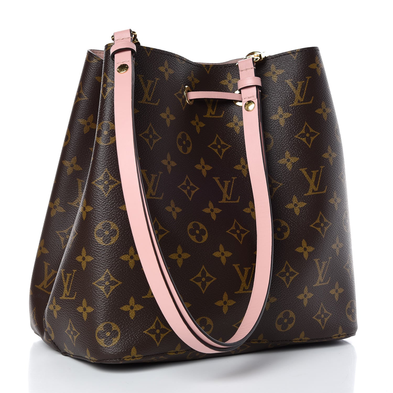 Louis Vuitton Monogram Neonoe MM Rose Poudre 3 of 9