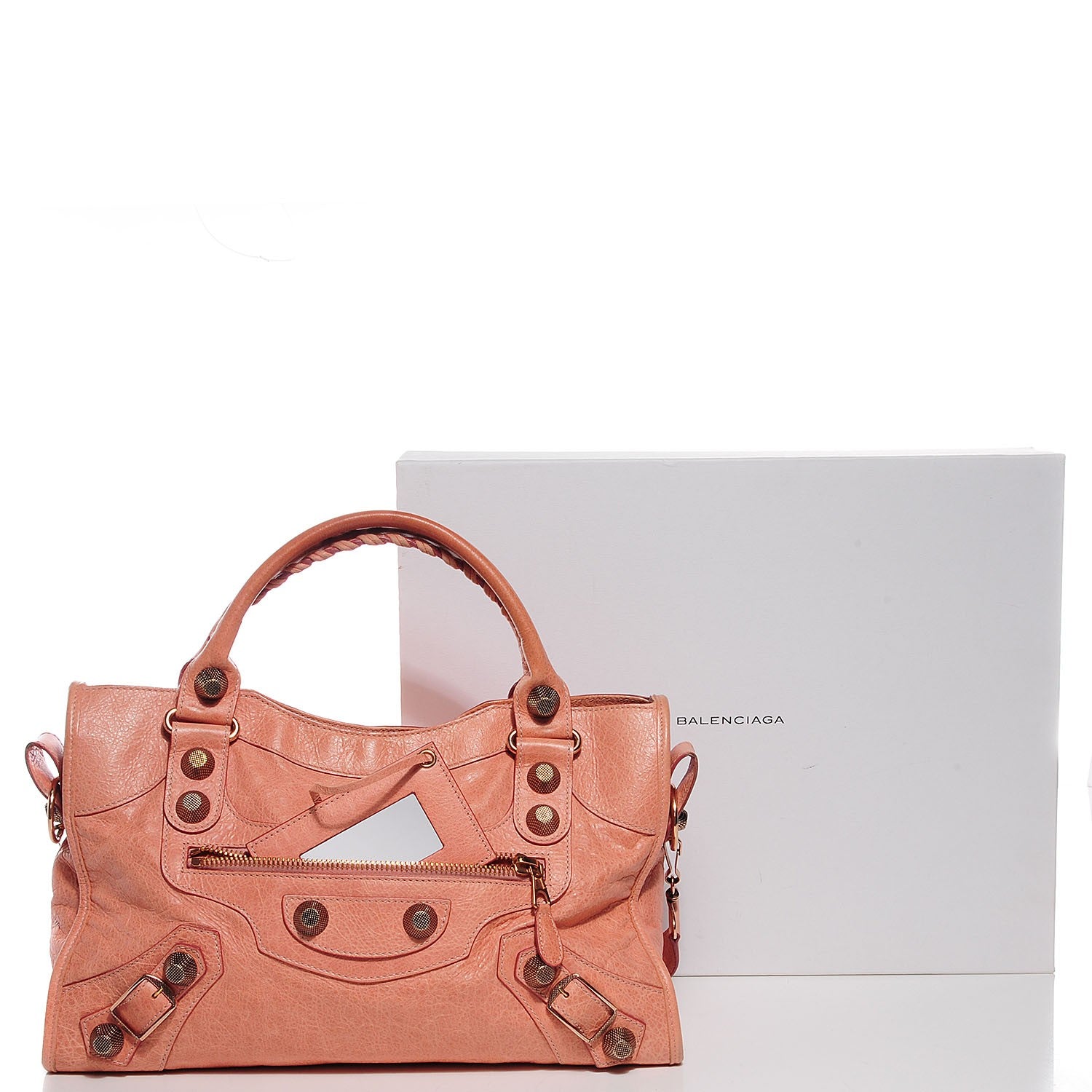 Balenciaga Agneau Giant 21 Rose Gold Hardware City Vieux Rose 5 of 18