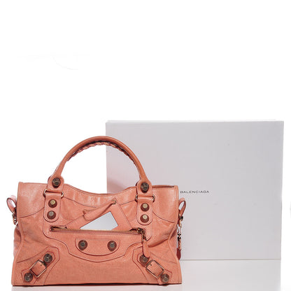 Balenciaga Agneau Giant 21 Rose Gold Hardware City Vieux Rose 5 of 18