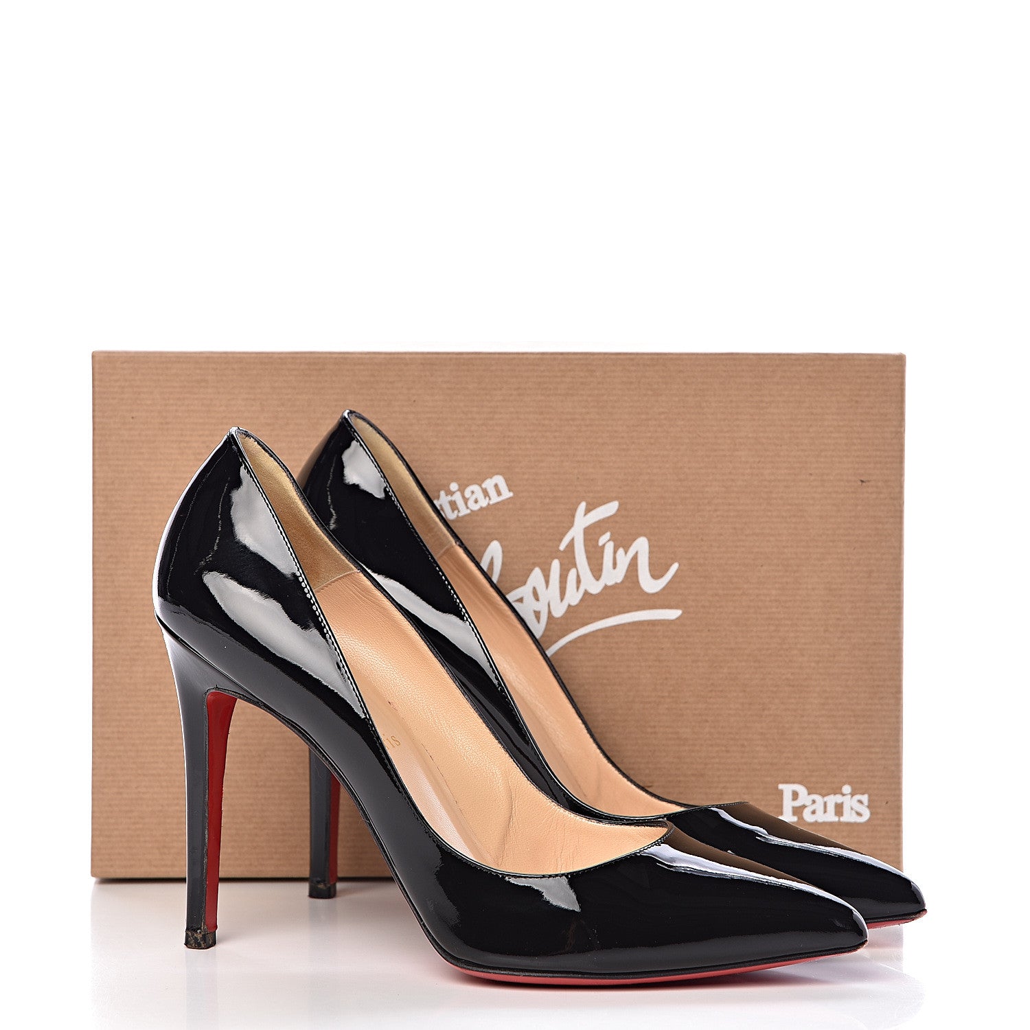Christian Louboutin Patent Pigalle 100 Pumps 40 Black 17 of 17