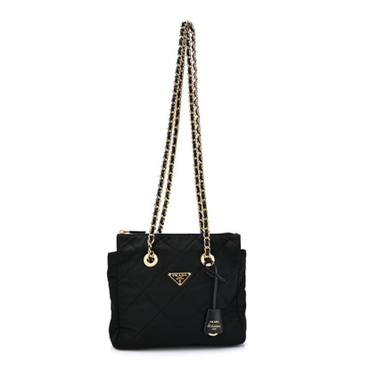 Prada Re-Nylon Saffiano Stitched Re-Edition 1995 Shoulder Bag Black 1 of 9