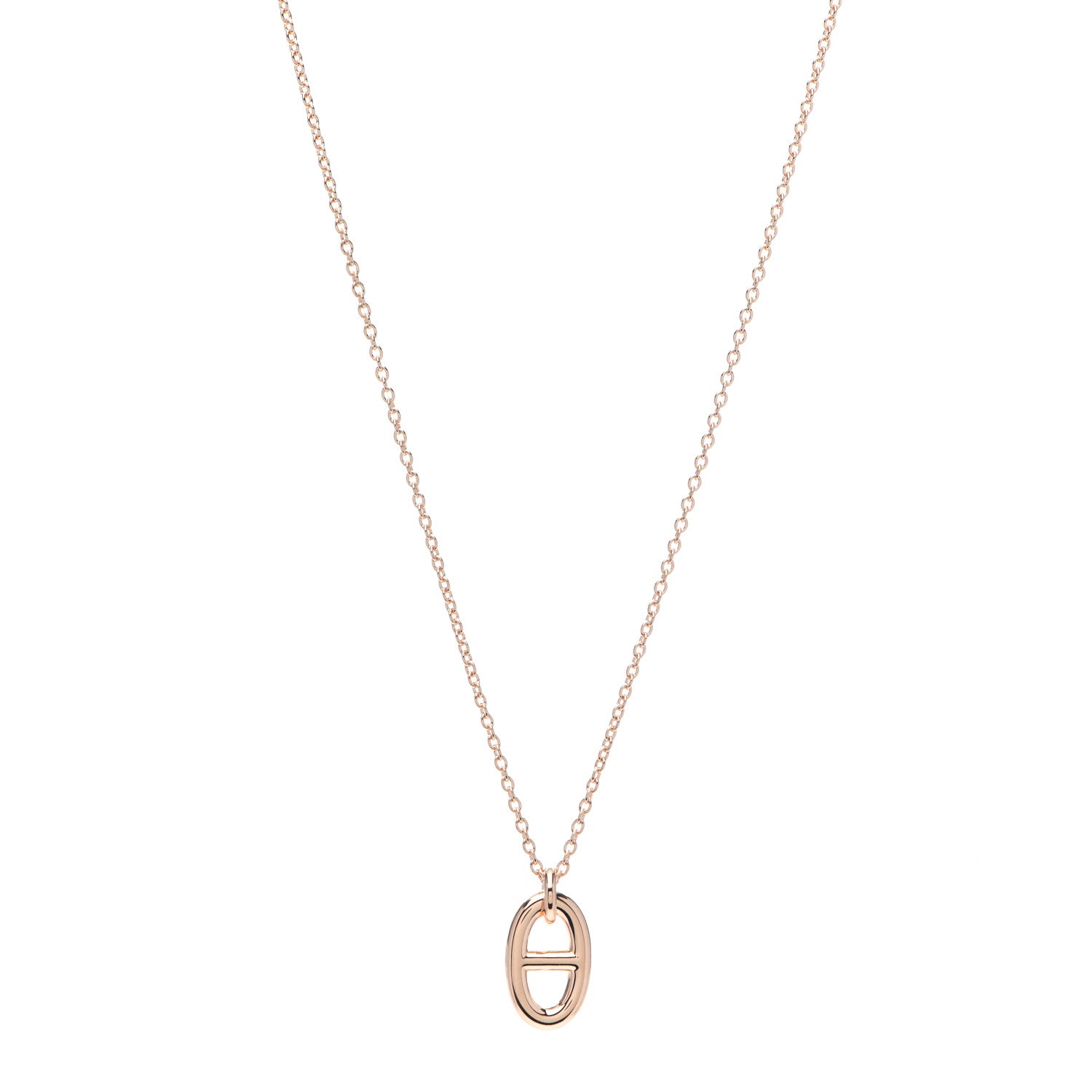 Hermes 18K Rose Gold PM Farandole Pendant Necklace 1 of 6