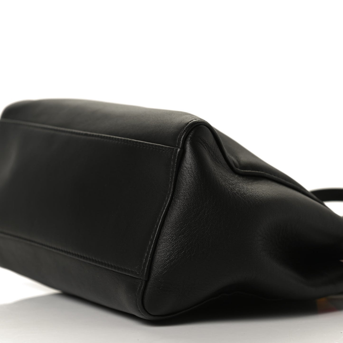Nappa Studded Mini Peekaboo Iconic Satchel Black Multicolor