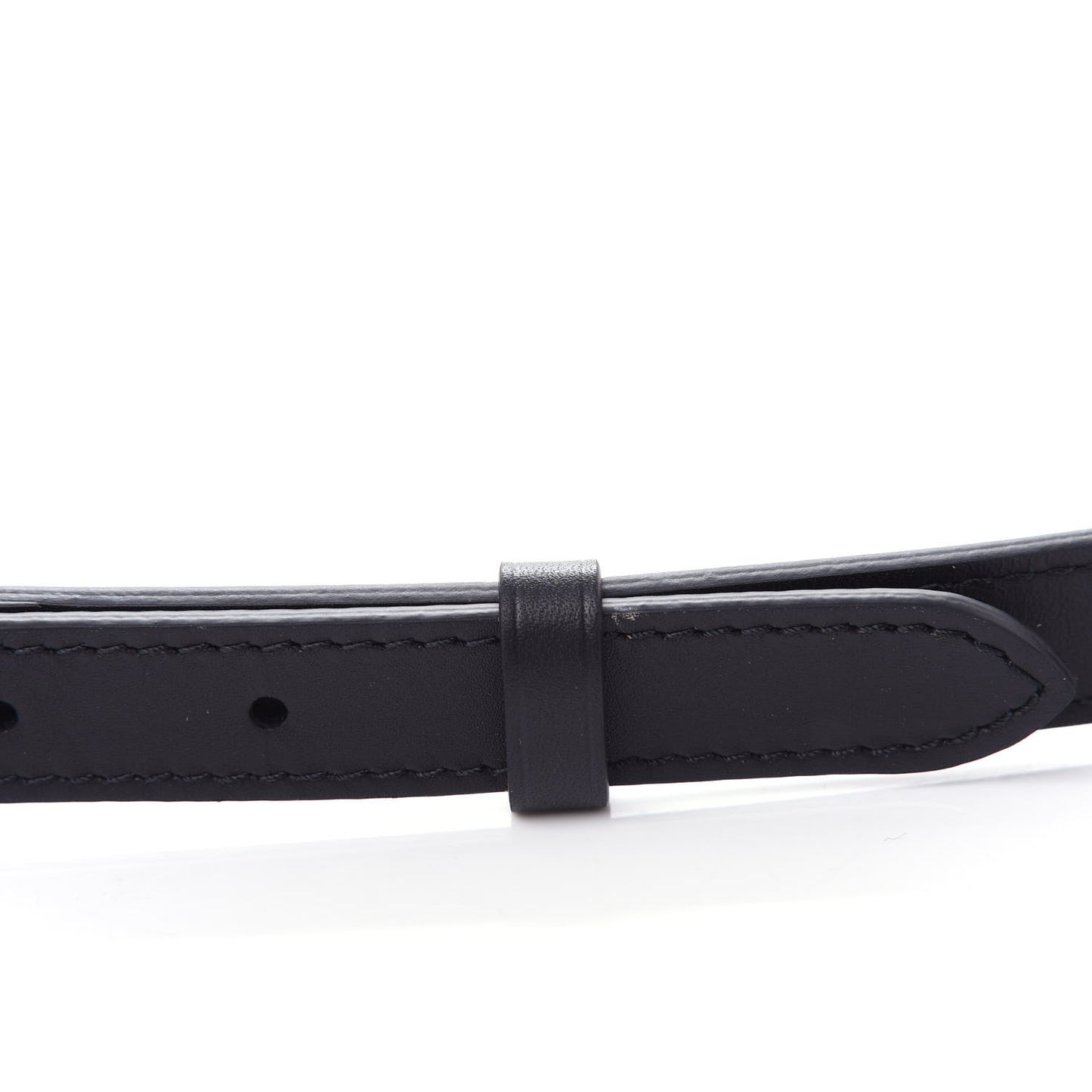 Calfskin 20mm Adjustable Shoulder Strap Black