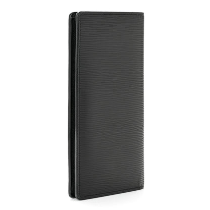 Louis Vuitton Epi Brazza Wallet Black 3 of 10