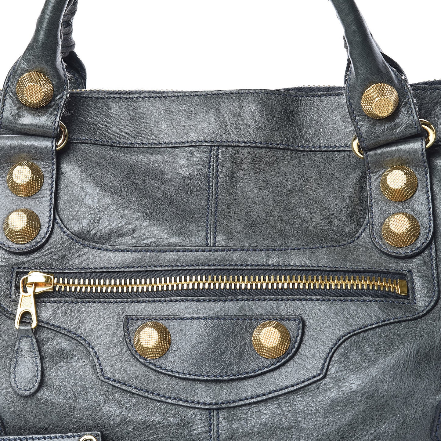 Agneau Giant 21 Gold Hardware Work Anthracite
