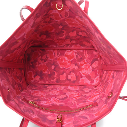 Louis Vuitton Monogram Articles de Voyage Ikat Neverfull MM Rose Indien 5 of 12