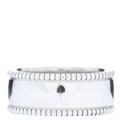 Tiffany Sterling Silver Milgrain Logo Band Ring 54 7 3 of 6