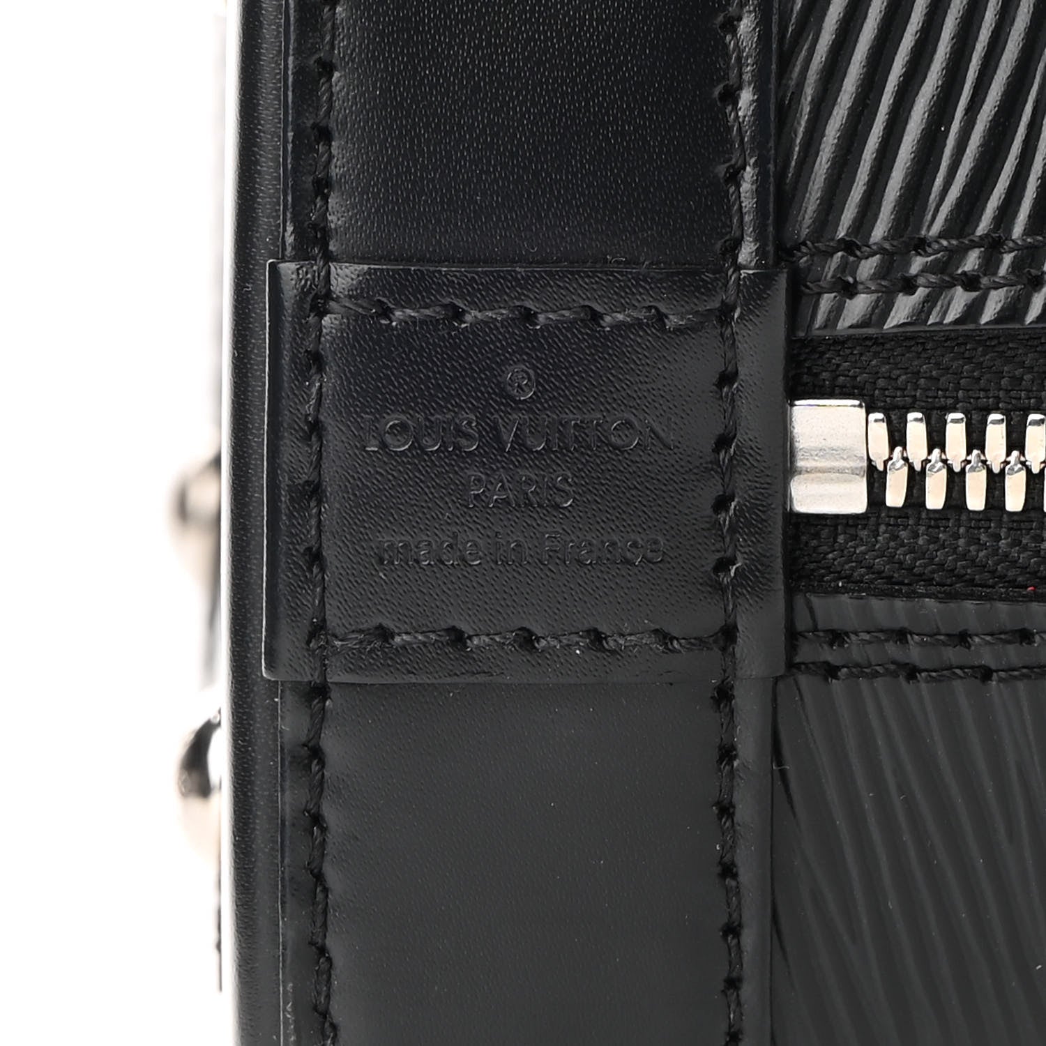 Louis Vuitton Epi Alma BB Black 6 of 10