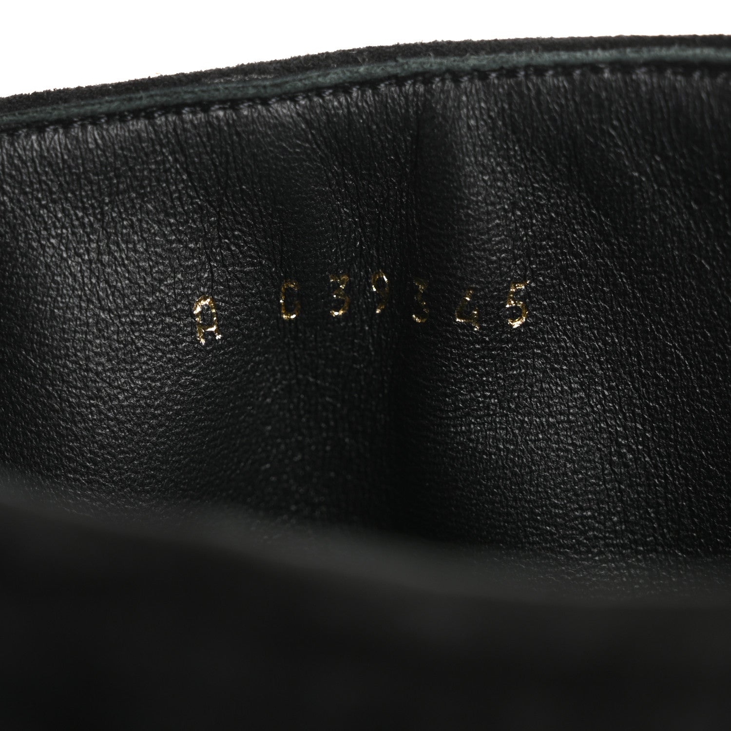 Chanel Suede Calfskin Lambskin Cap Toe Chain Fold Over High Boots 37 Black 8 of 8