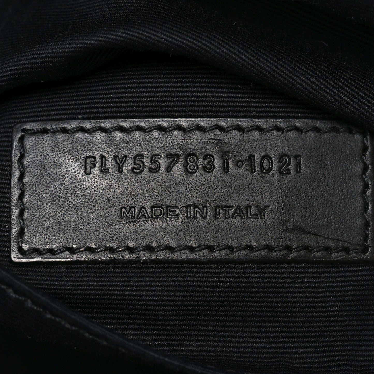 Canvas Classic Belt Bag Black
