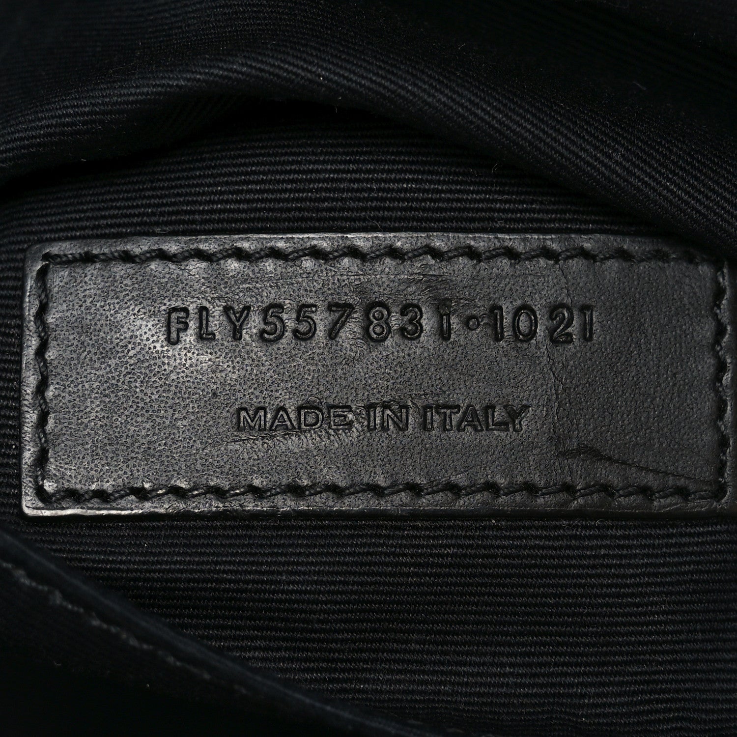Saint Laurent Canvas Classic Belt Bag Black 7 of 10