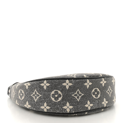 Louis Vuitton Monogram Jacquard Denim Loop Black 4 of 9