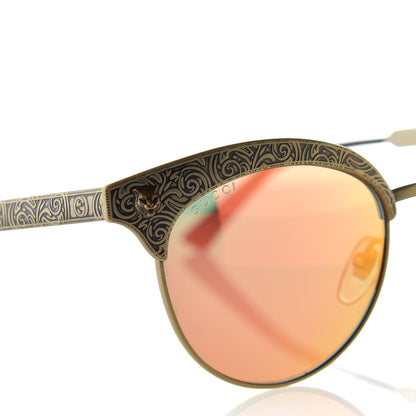 Gucci Cat Eye Sunglasses GG0223S Silver 7 of 8