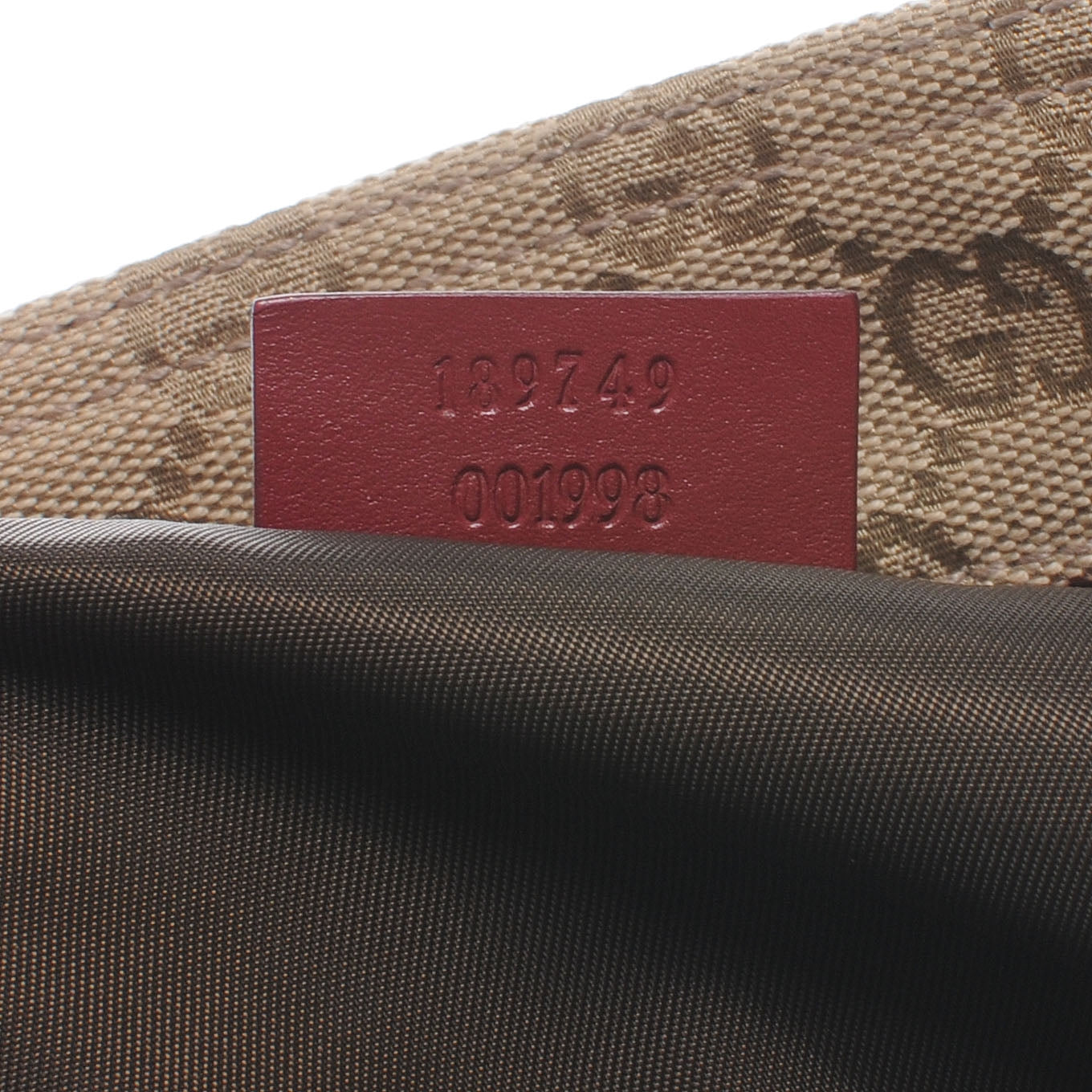 Monogram Web Small Flat Messenger Crossbody