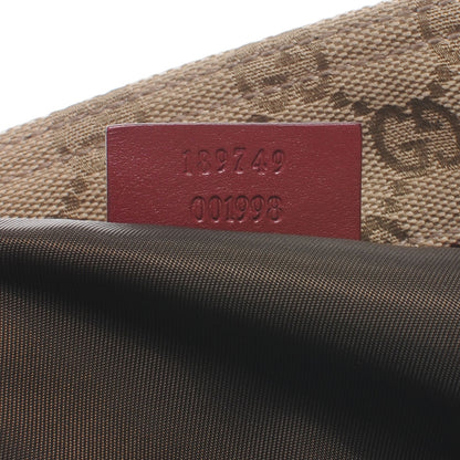 Gucci Monogram Web Small Flat Messenger Crossbody 7 of 7
