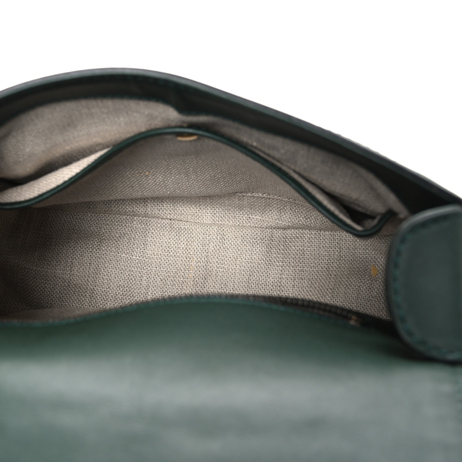 Gucci Monogram Calfskin Medium Lady Web Shoulder Bag Beige Green 5 of 10