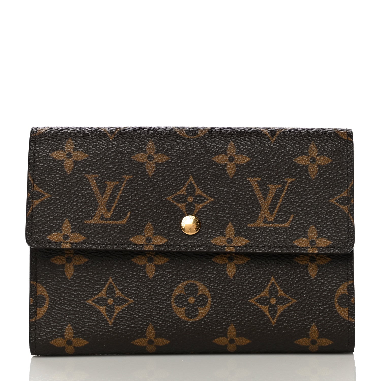 Louis Vuitton Monogram Porte Tresor Etui Papiers Wallet 3 of 14