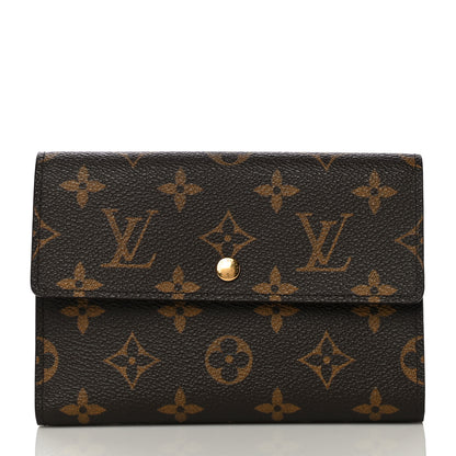 Louis Vuitton Monogram Porte Tresor Etui Papiers Wallet 3 of 14