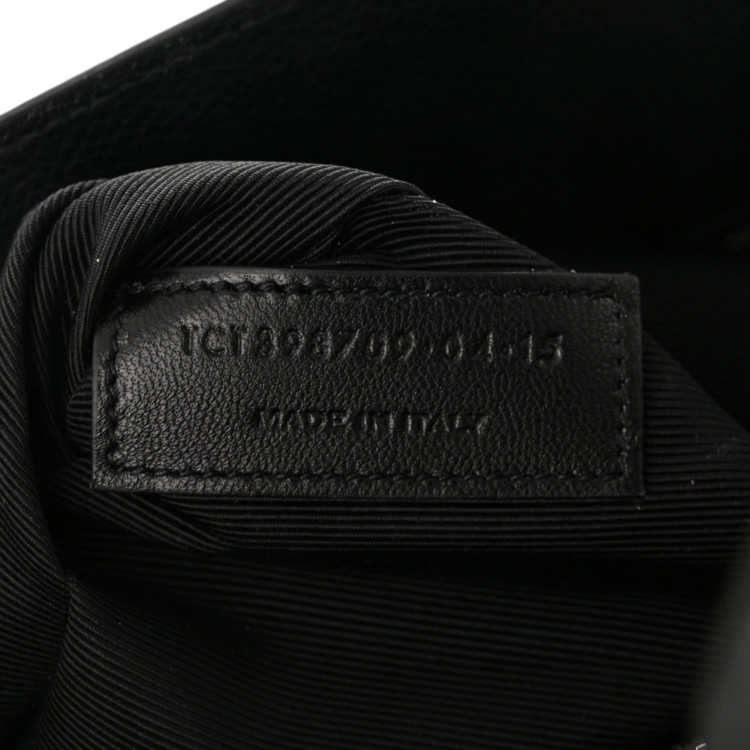 Saint Laurent Grained Calfskin Small Sac De Jour Black 8 of 14