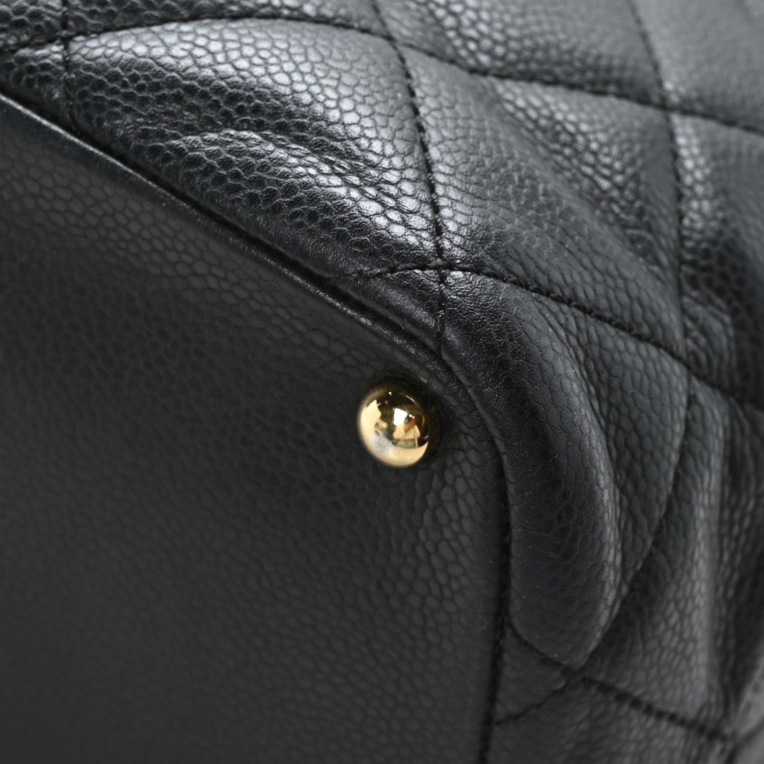 Chanel Caviar Quilted CC Timeless Soft Tote Black 11 of 11