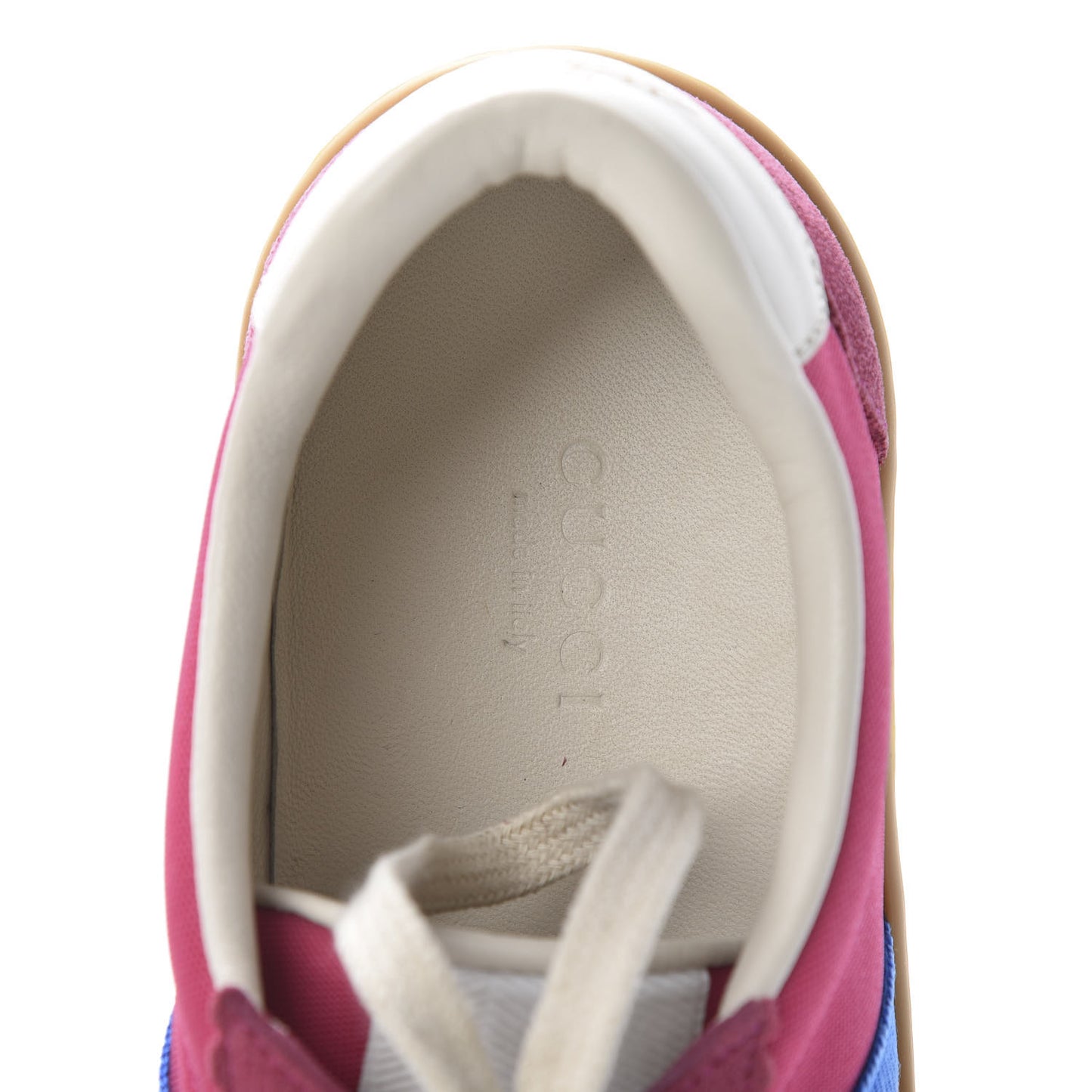 Nylon Suede Web Womens G74 Sneakers 36 Box Pink Old Rose Bright Splash