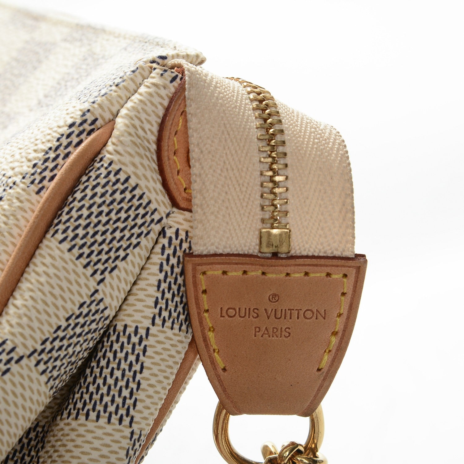 Louis Vuitton Damier Azur Eva Clutch 6 of 7