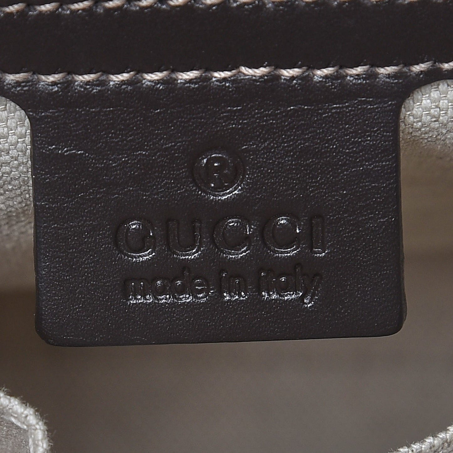 Monogram Web Medium Mayfair Tote Dark Brown