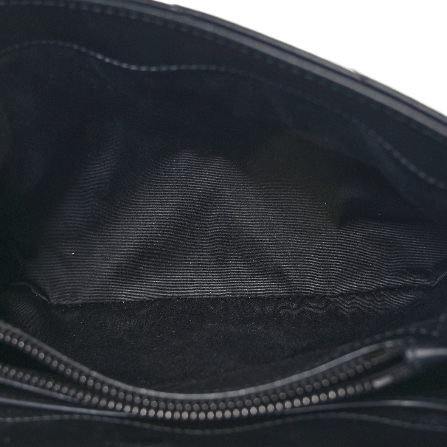 Saint Laurent Calfskin Y Quilted Monogram Monochrome Small Loulou Chain Satchel Black 5 of 12