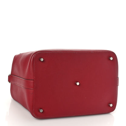 Hermes Taurillon Novillo Toolbox 26 Rouge Grenat 4 of 10