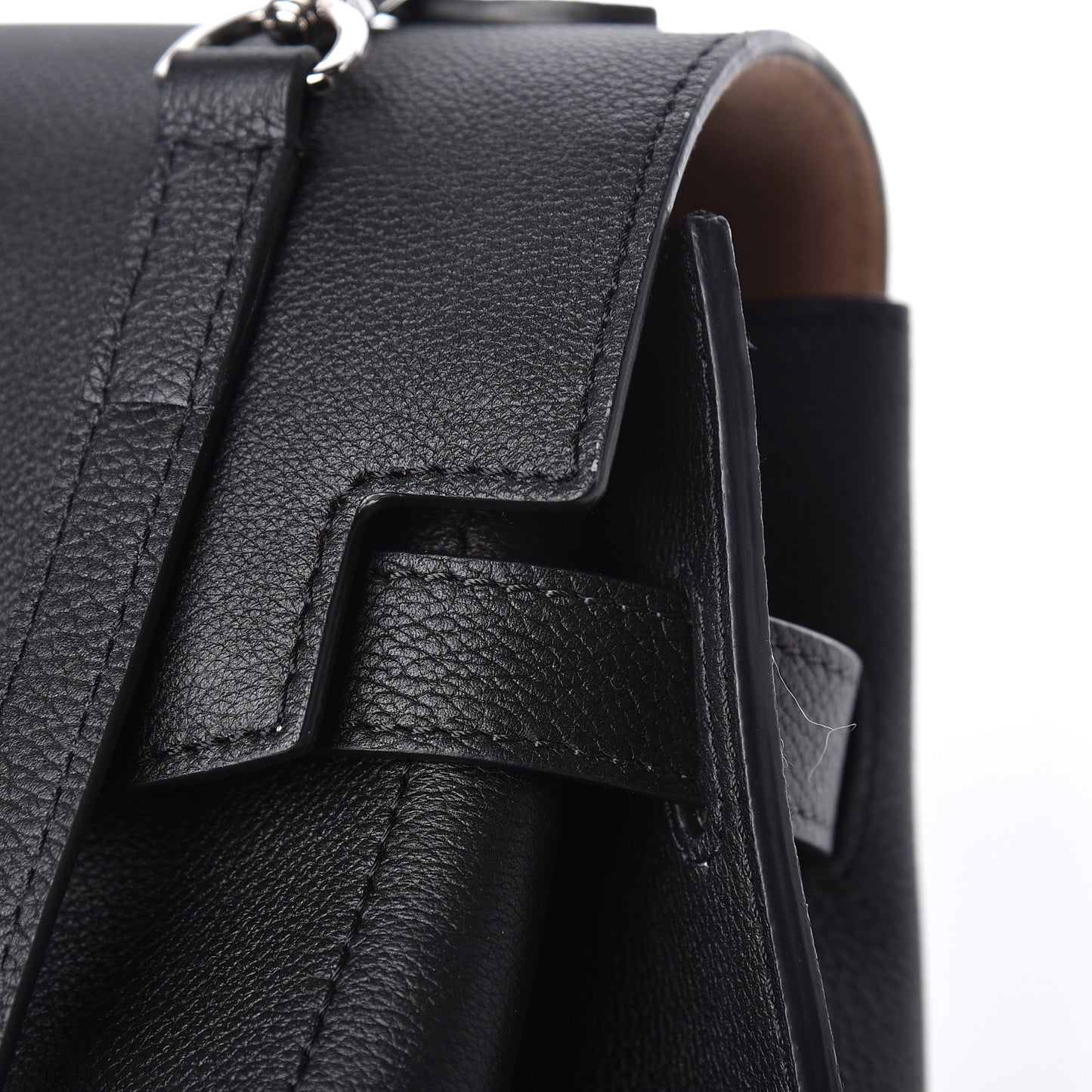 Calfskin Lockme Ever BB Black