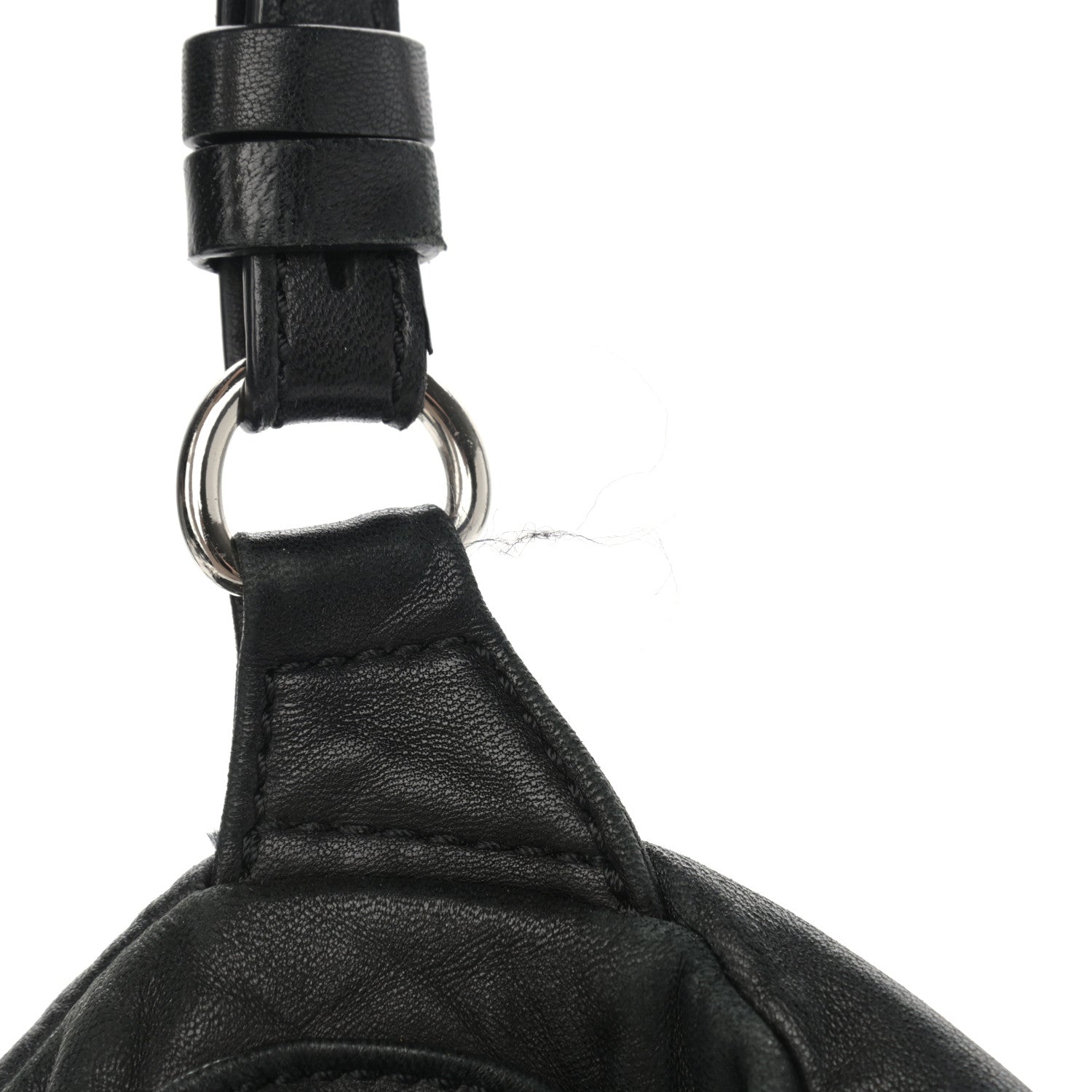 Alexander Wang Lambskin Marti Backpack Bag Washed Black Rhodium Hardware 11 of 11