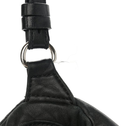 Alexander Wang Lambskin Marti Backpack Bag Washed Black Rhodium Hardware 11 of 11