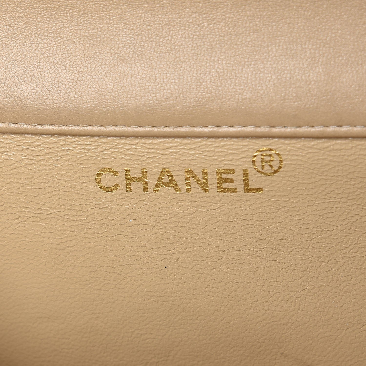 Chanel Lambskin Quilted Medium Double Sided Flap Beige 7 of 18