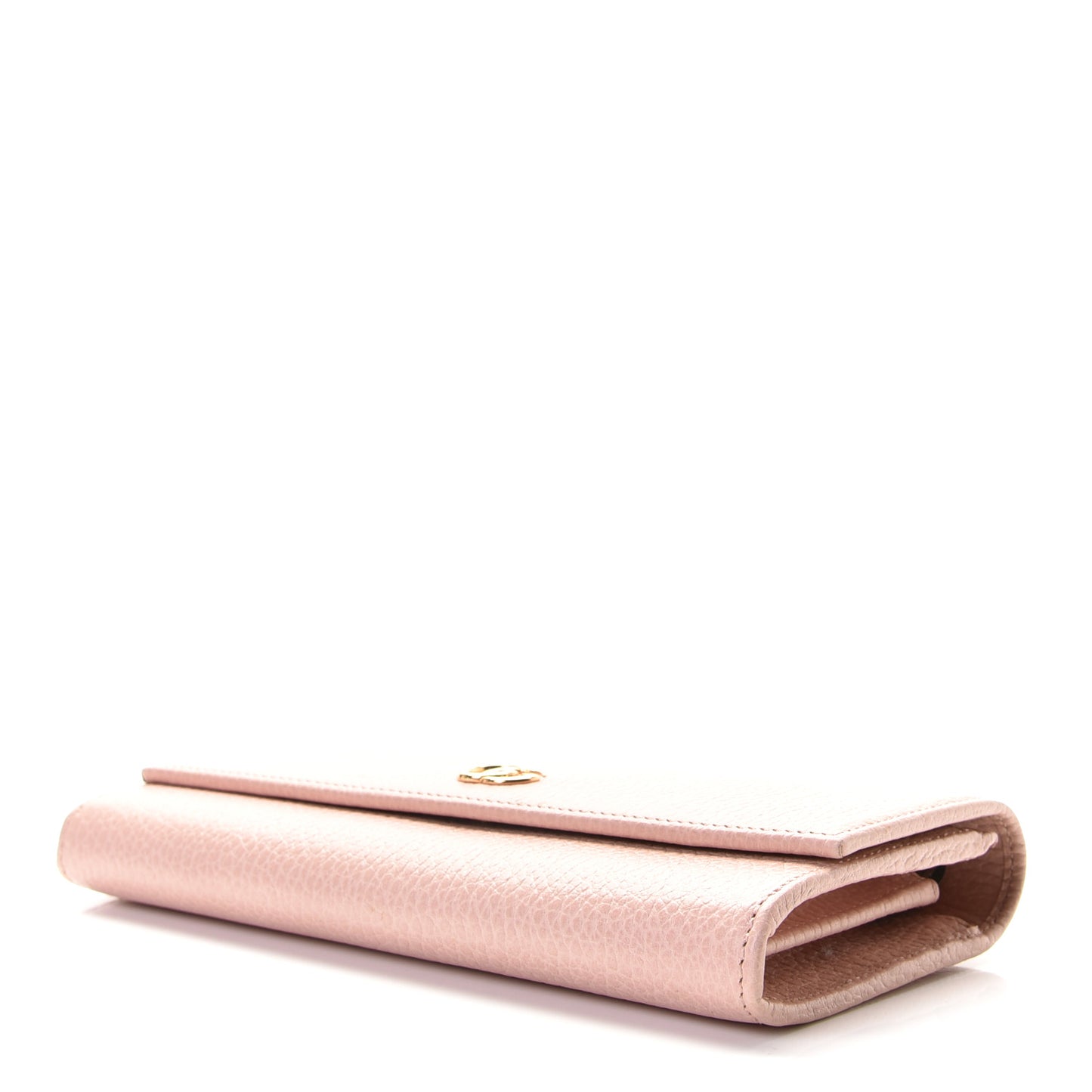 Dollar Calfskin GG Marmont Continental Wallet Perfect Pink
