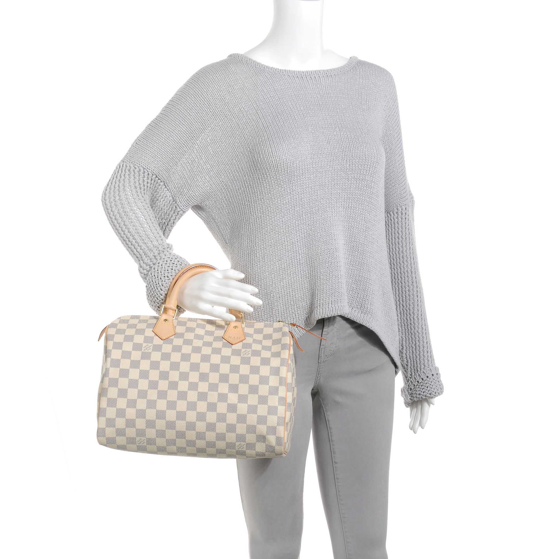 Louis Vuitton Damier Azur Speedy 30 2 of 9