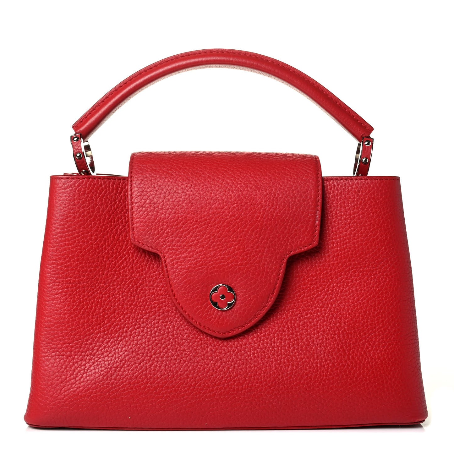 Taurillon Capucines PM Rubis