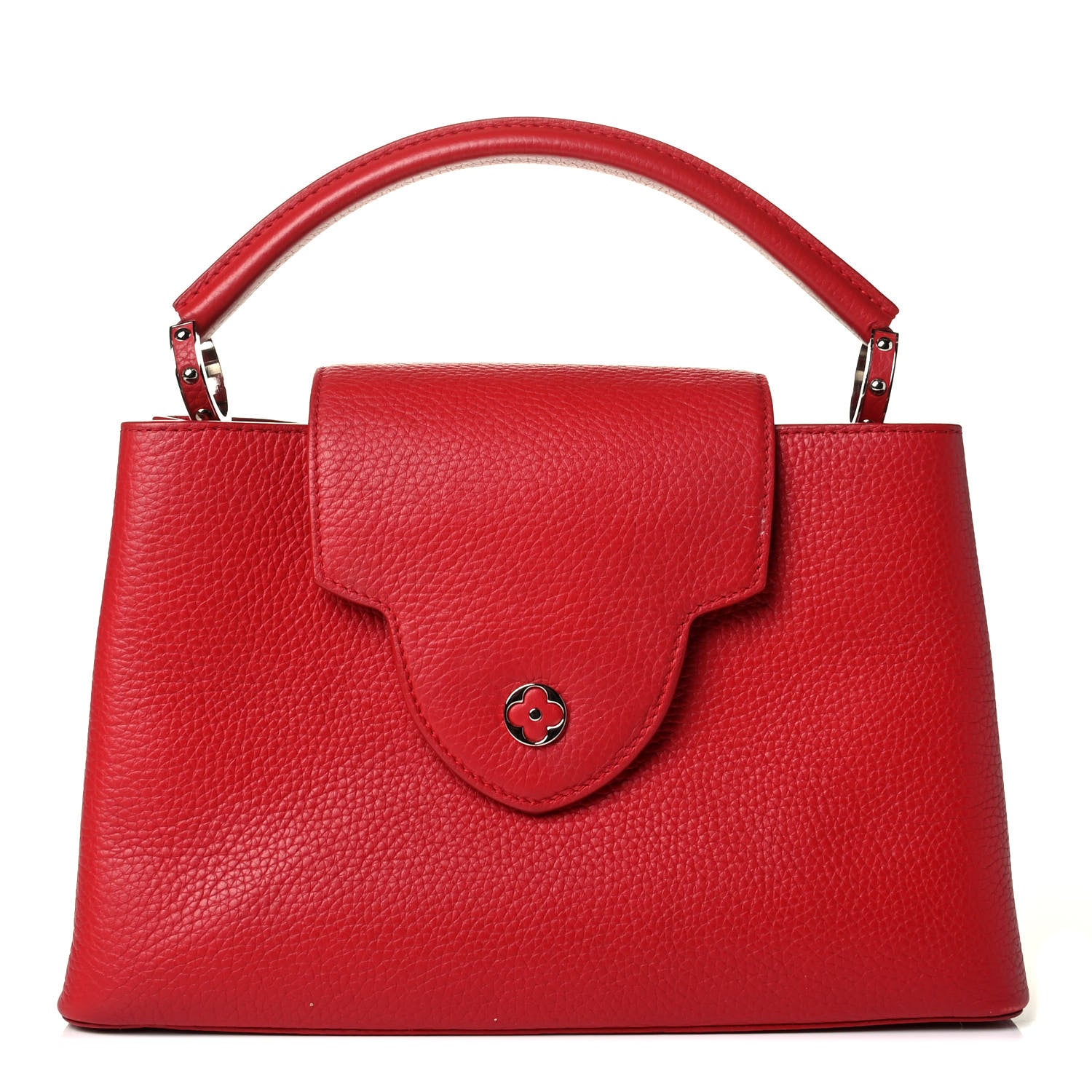 Louis Vuitton Taurillon Capucines PM Rubis 1 of 7