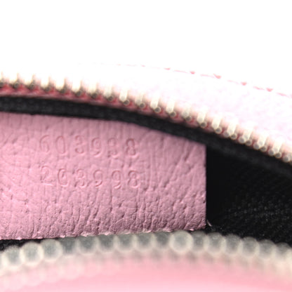 Gucci GG Supreme Monogram Psychedelic Round Shoulder Bag Black Multicolor Sugar Pink 7 of 10